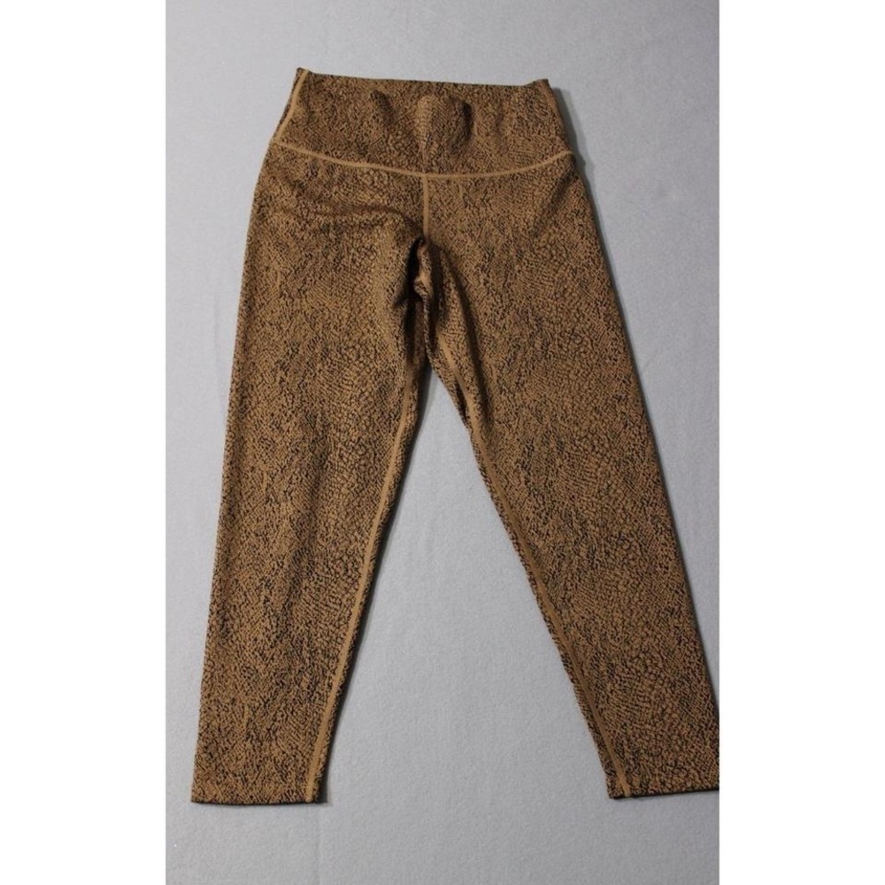 SAGA snake skin pattern athletic leggings‎